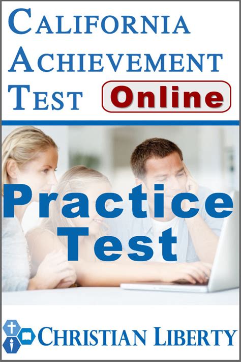  w c 5D xD D (D. . California achievement test prep
